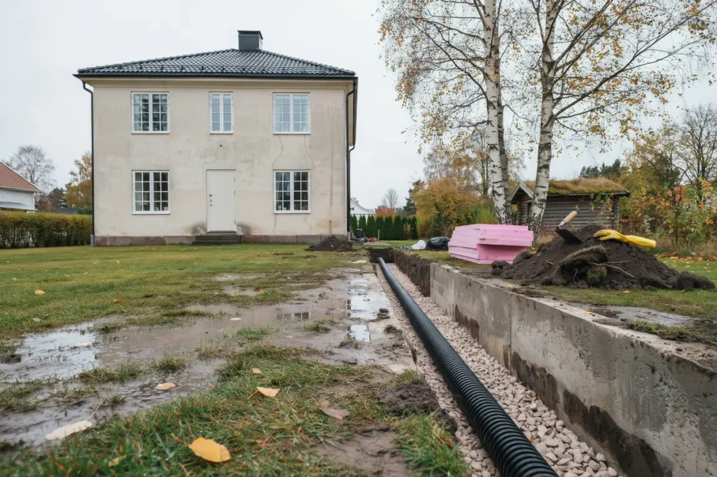 dr nera husgrund p r tt s tt tecken p problem hur arbetet g r till och vad som p verkar kostnaden
